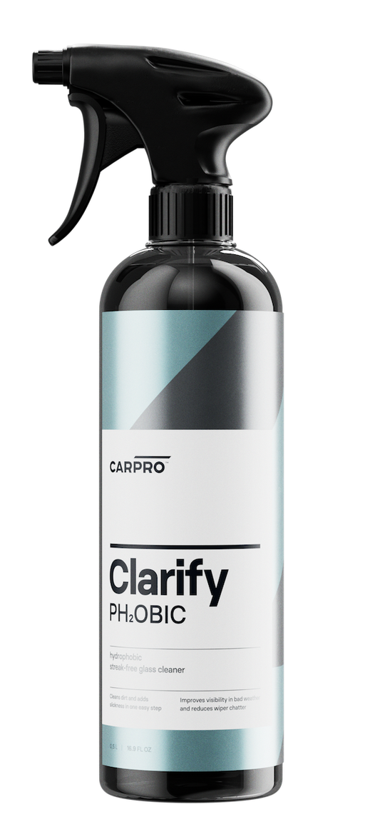CARPRO Clarify PH₂OBIC – Hydrophobic Glass Cleaner & Repellent
